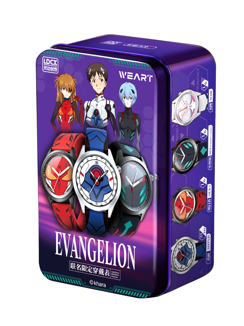 エヴァンゲリオン プレミアムバストウォッチ WEART Evangelion Artistic Wear Watch