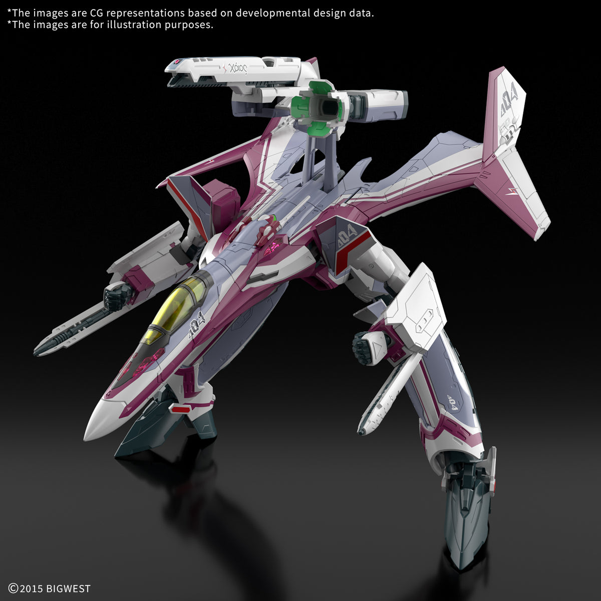 [PREORDER] HG 1/100 VF-31C Siegfried (Mirage Farina Jenius Use)
