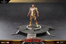 ZD Toys Iron Man Mark 42 1/10 Action Figure & Light Up Base Set