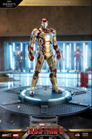 ZD Toys Iron Man Mark 42 1/10 Action Figure & Light Up Base Set