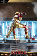 ZD Toys Iron Man Mark 42 1/10 Action Figure & Light Up Base Set