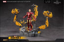 ZD Toys Iron Man Mark IV Suit Up Gantry 1/10 Action Figure Set