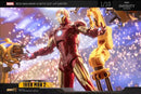 ZD Toys Iron Man Mark IV Suit Up Gantry 1/10 Action Figure Set