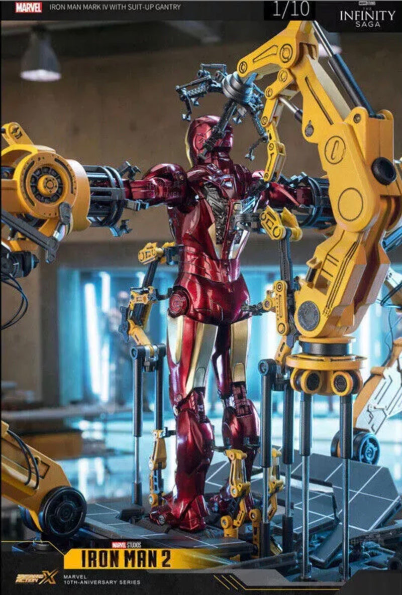 zdtoys 中動玩具MARK IV SUIT-UP GANTRY ZD Toys Iron Man Mark IV Suit Up Gantry Set