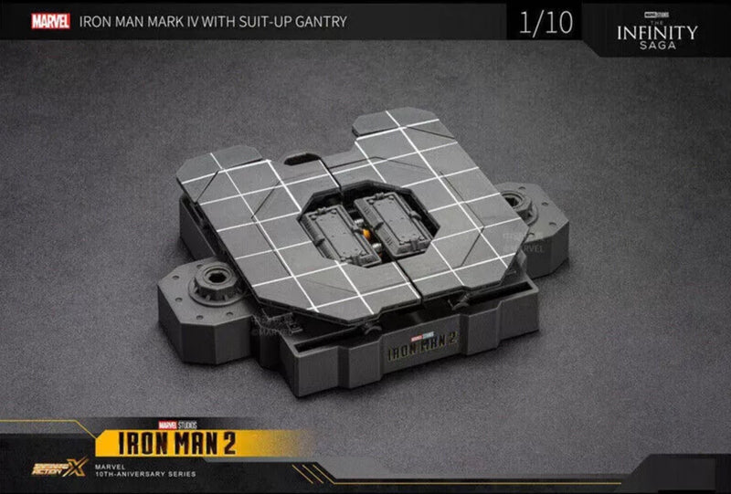 ZD Toys Iron Man Mark IV Suit Up Gantry Set
