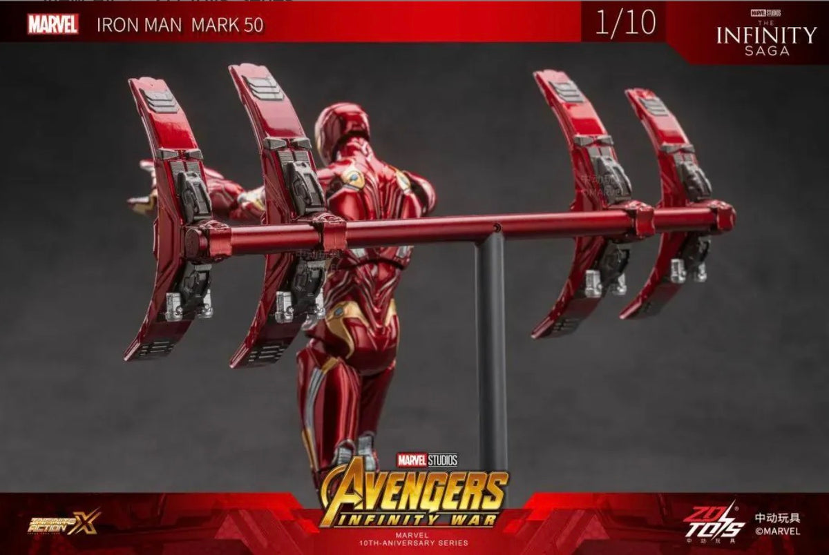 ZD Toys Iron Man Mark L Movie Scene Set