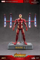 ZD Toys Iron Man Mark L Movie Scene Set