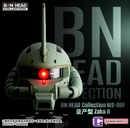 [PREORDER] BN Head Collection MS-06F Zaku II - Mass Production Type