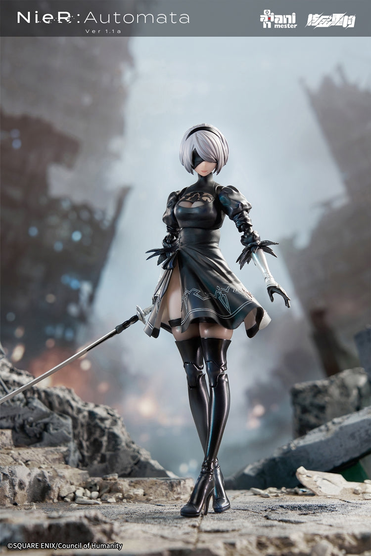[PREORDER] Animester YoRHa NieR: Automata 2B 1/9 Scale Action Figure
