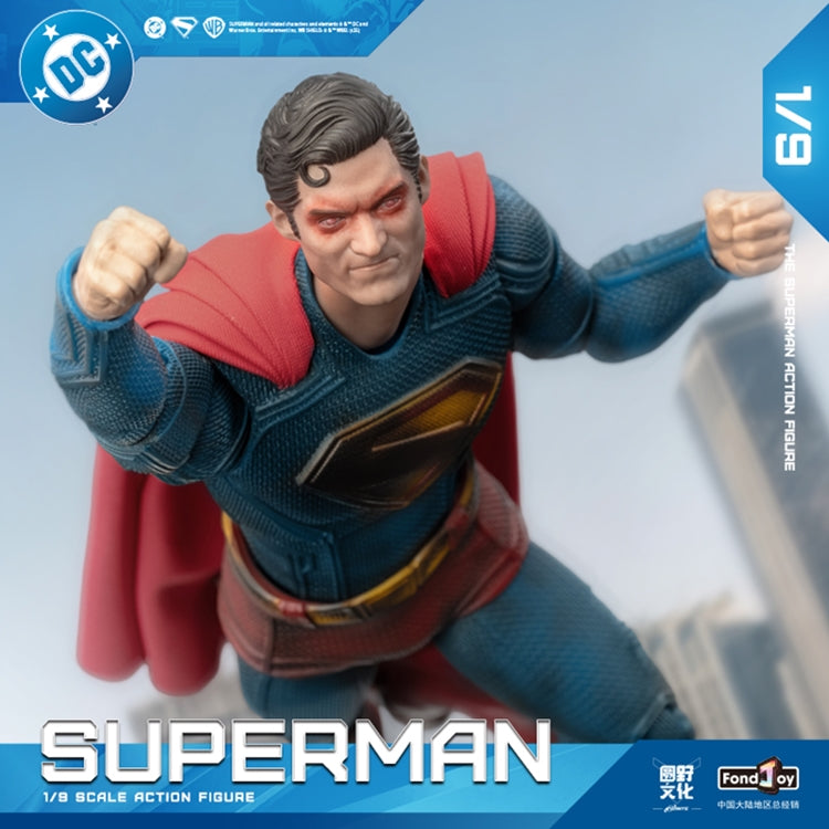 [PREORDER] FondJoy DC1017B Superman Battle Damage Edition (1/9 Scale Action Figure)