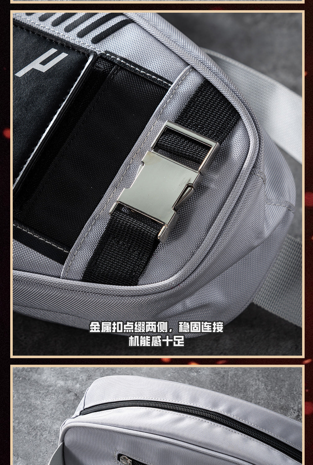 [PREORDER] Kamen Rider Ryuki V-Buckle Sling Bag