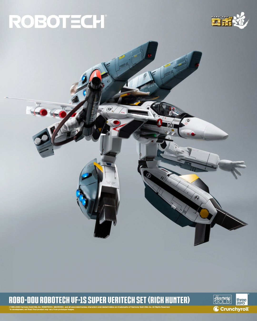 [PREORDER] ROBO-DOU ROBOTECH VF‐1S Super Veritech Set (RICK HUNTER)