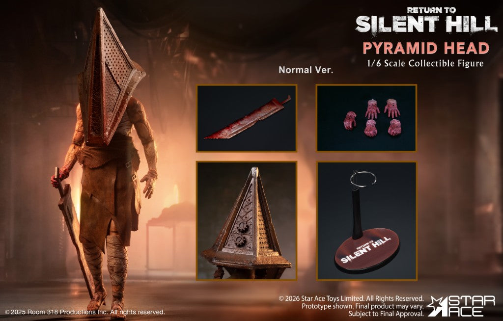 [PREORDER] Star Ace Pyramid Head 1/6 Collectible Figure - Return to Silent Hill