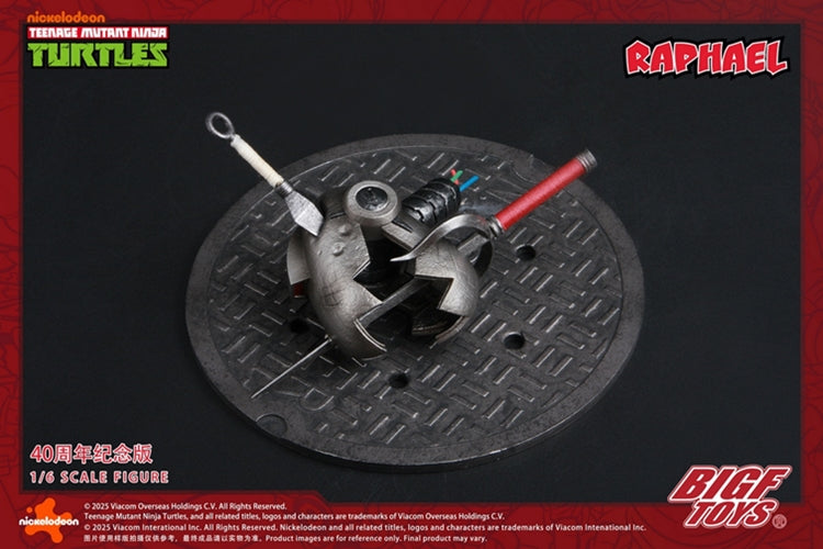 [PREORDER] BIGF Toys Raphael 40th Anniversary 1/6 Scale Figure
