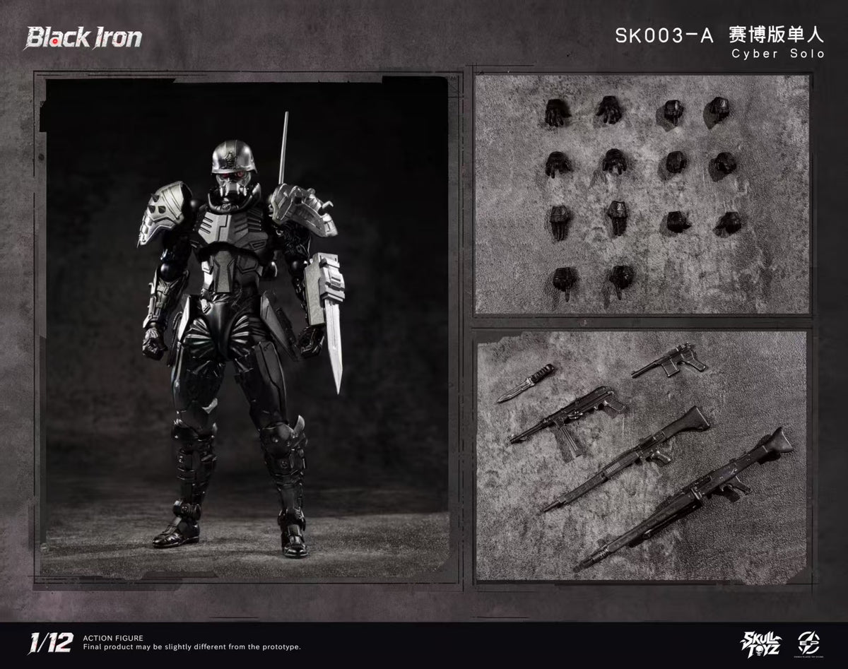 [PREORDER] Skull Toyz Black Iron (Cyber Edition) 1/12 Scale Figure