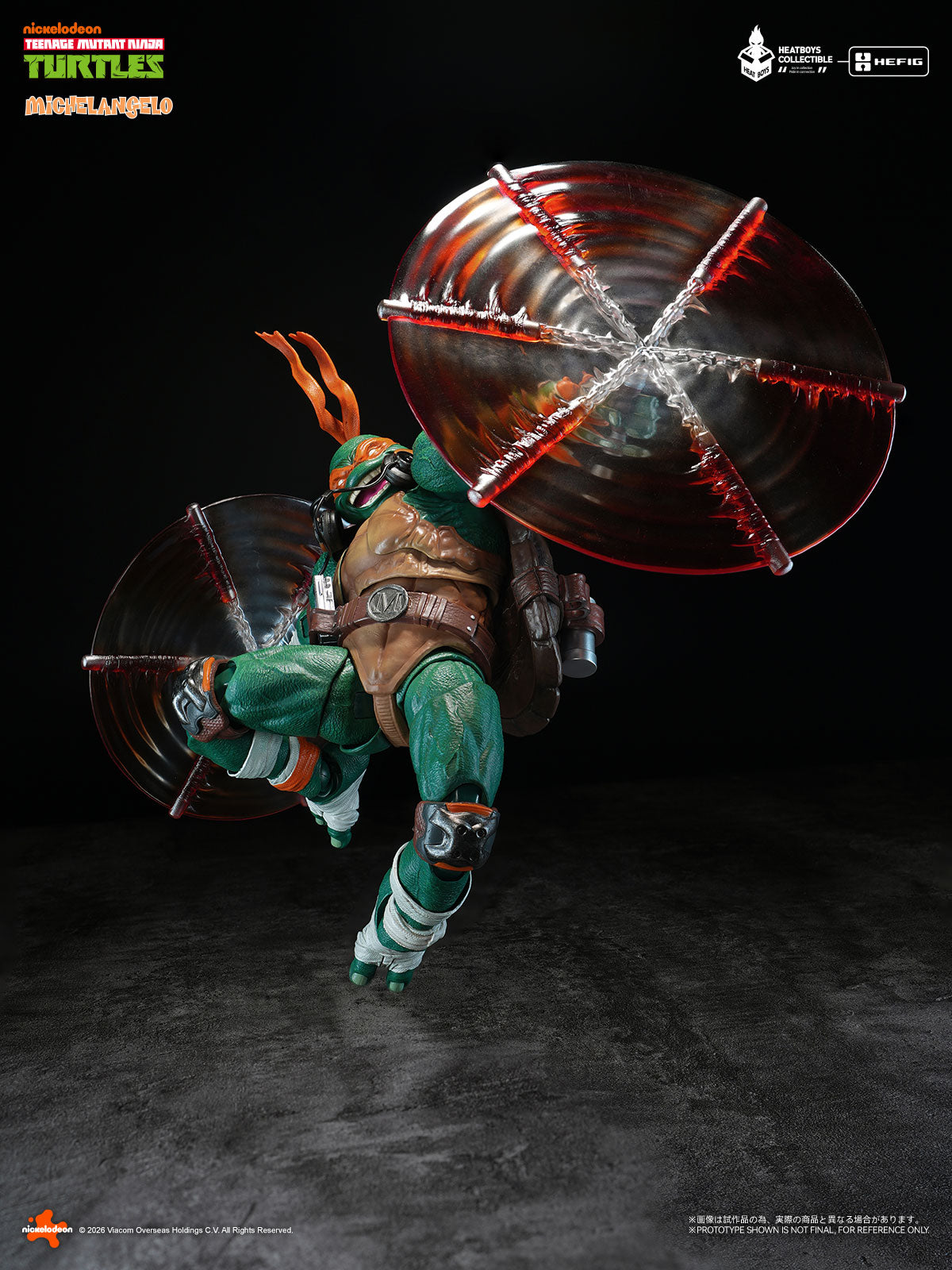 [PREORDER] HEATBOYS TMNT HEFIG Michelangelo