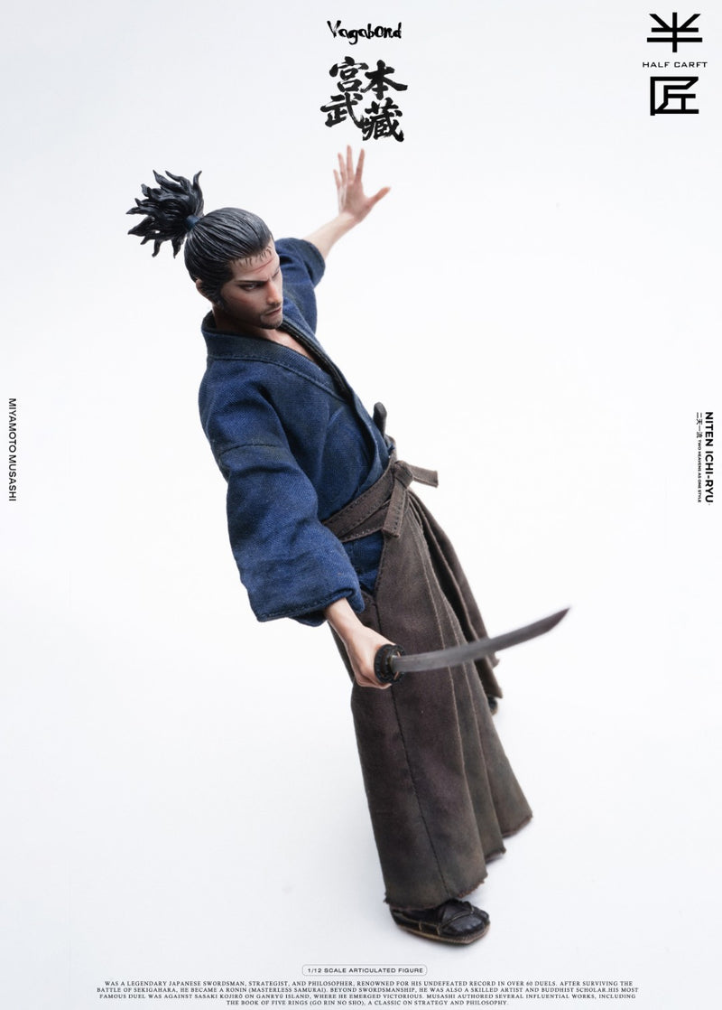 Half Craft Musashi Miyamoto 1/12 Action Figure