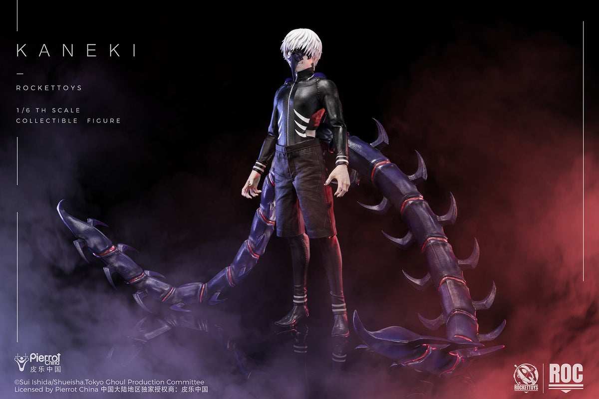 [PREORDER] ROCKET TOYS Ken Kaneki Battle Suit Ver - Tokyo Ghoul 1/6 Scale Action Figure