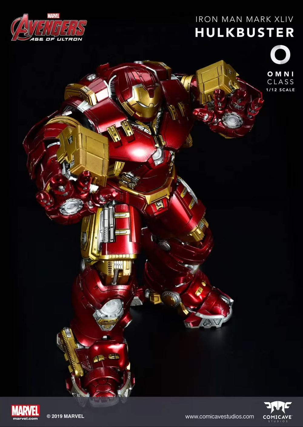 【レア】COMICAVE IRON MAN MARKLXXXV 付属品あり Comicave Studios Omni Class 1/12 Iron Man Mark XLIV Hulkbuster Armor
