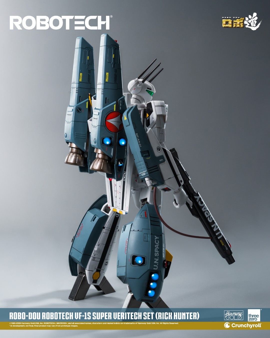 [PREORDER] ROBO-DOU ROBOTECH VF‐1S Super Veritech Set (RICK HUNTER)