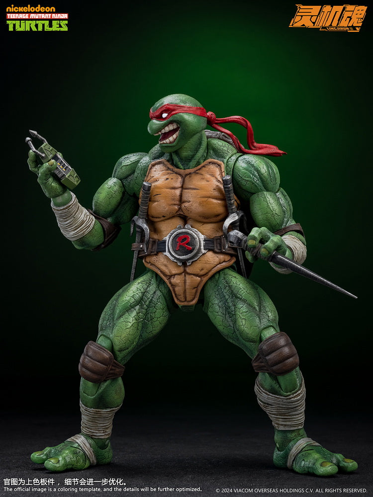 [PREORDER] LINGJIHUN Ninja Turtles Series Raphael Action Figure