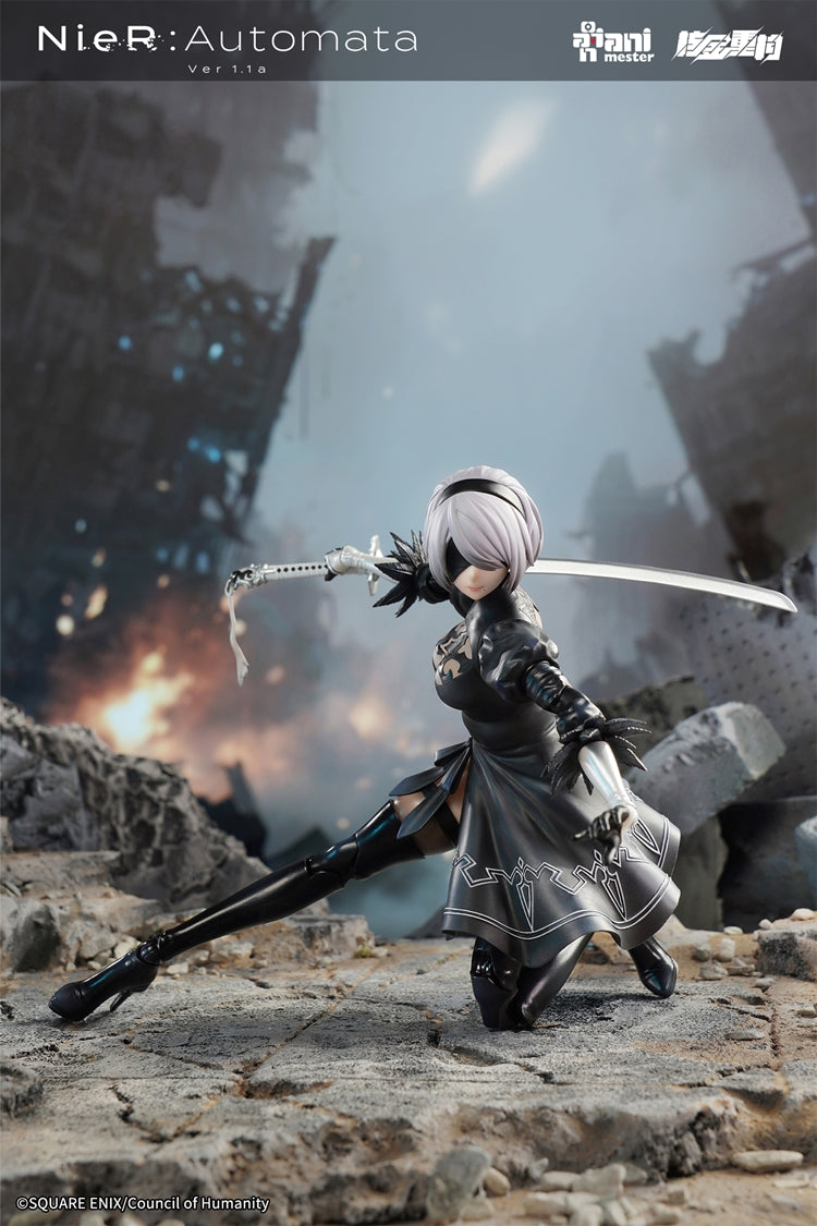 [PREORDER] Animester YoRHa NieR: Automata 2B 1/9 Scale Action Figure
