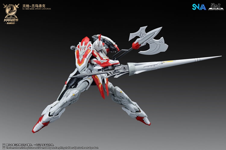 SNAA 1/144 SC-008 Soul Spear Lamorak - The Round Table Knights Model Kit