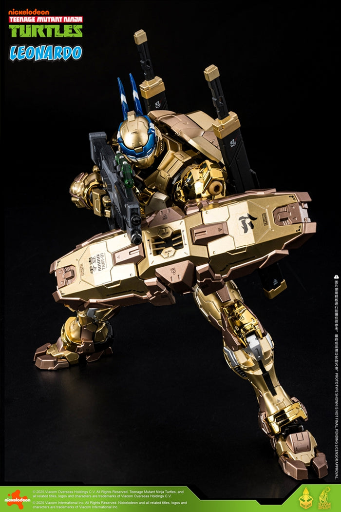 レオナルド・デブプリオ Heatboys TMNT HB0091 Leonardo Mecha - Golden Ver