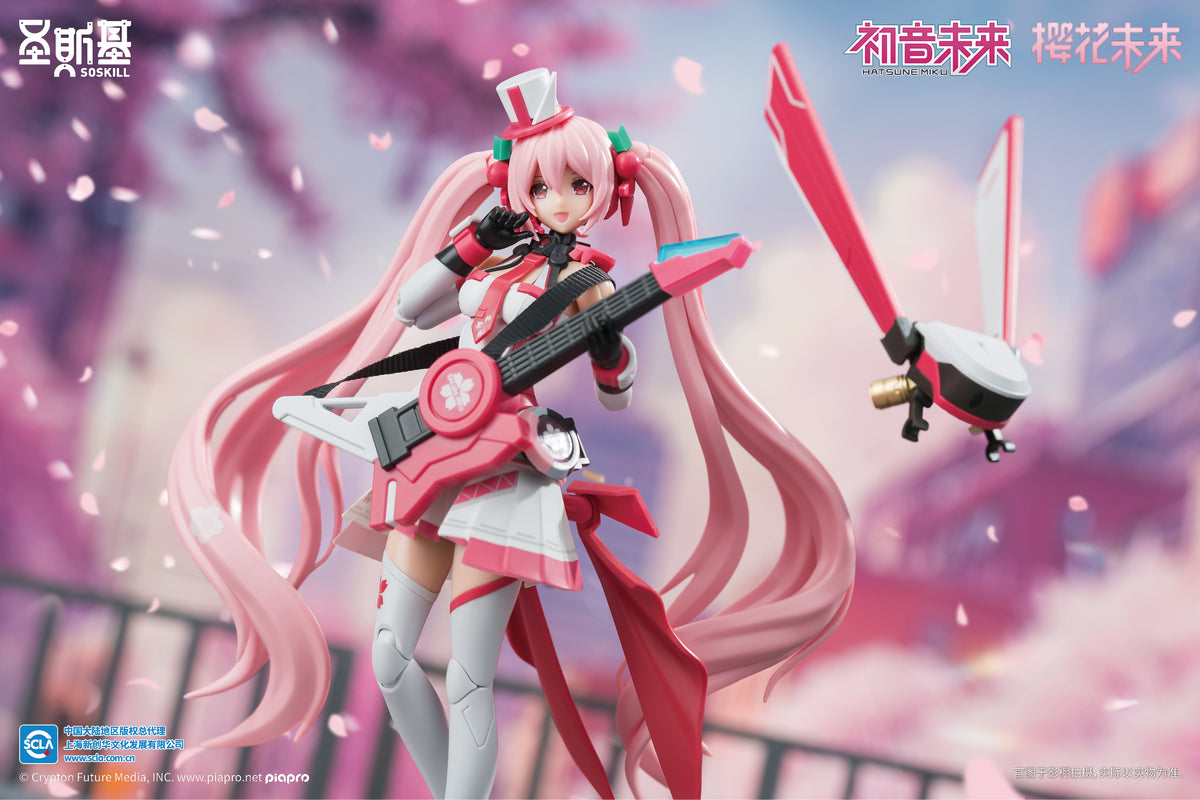 Yolopark Hatsune Miku Sakura Express Model Kit