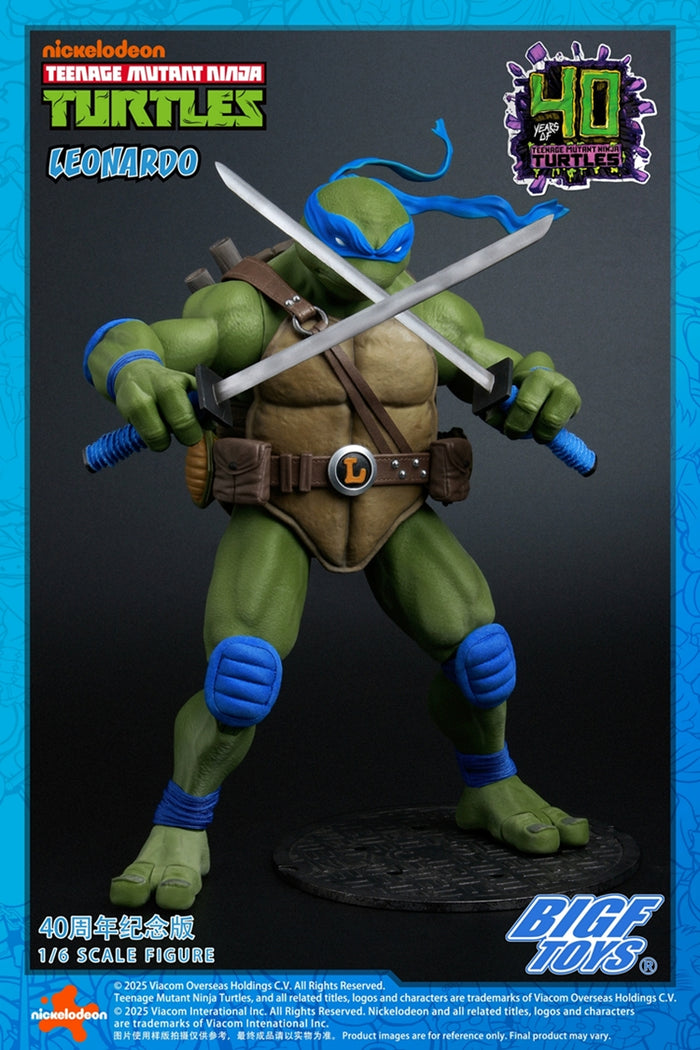 BIGF Toys Leonardo 40th Anniversary 1/6 Scale Figure