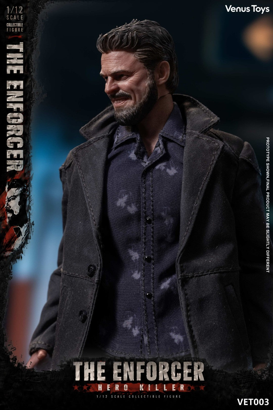 [PREORDER] Venus Toys The Enforcer 1/12 Scale Action Figure