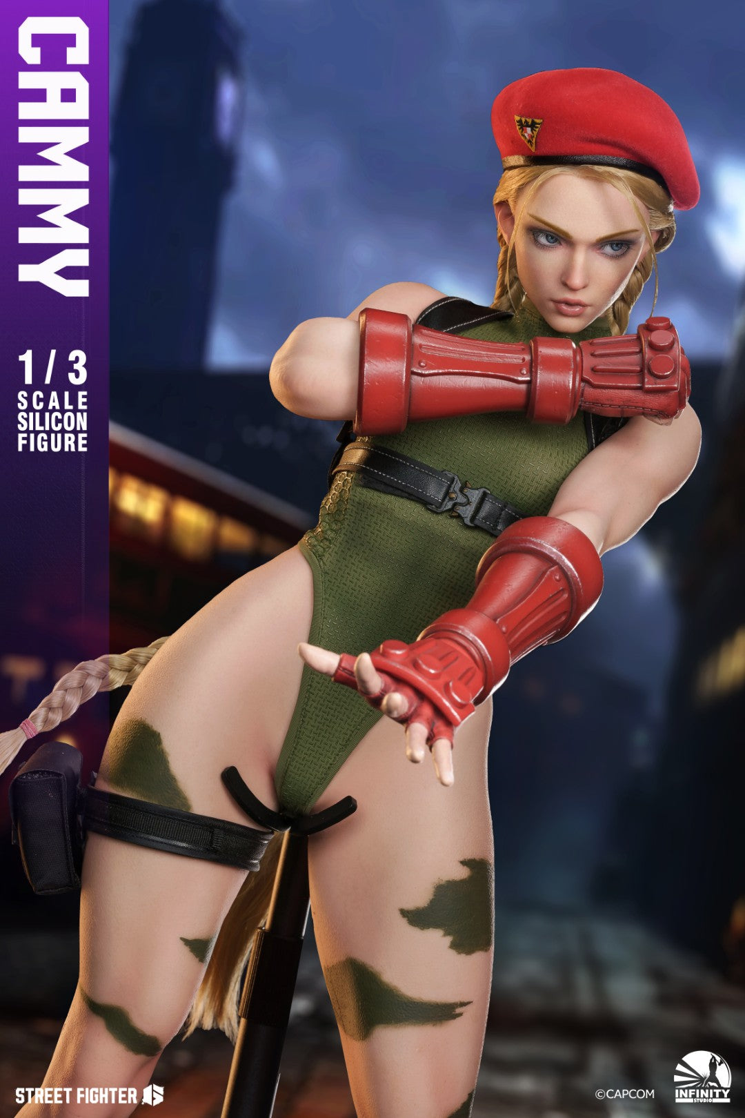 [PREORDER] Infinity Studio Cammy 1/3 Silicon Action Figure - Street Fighter 6