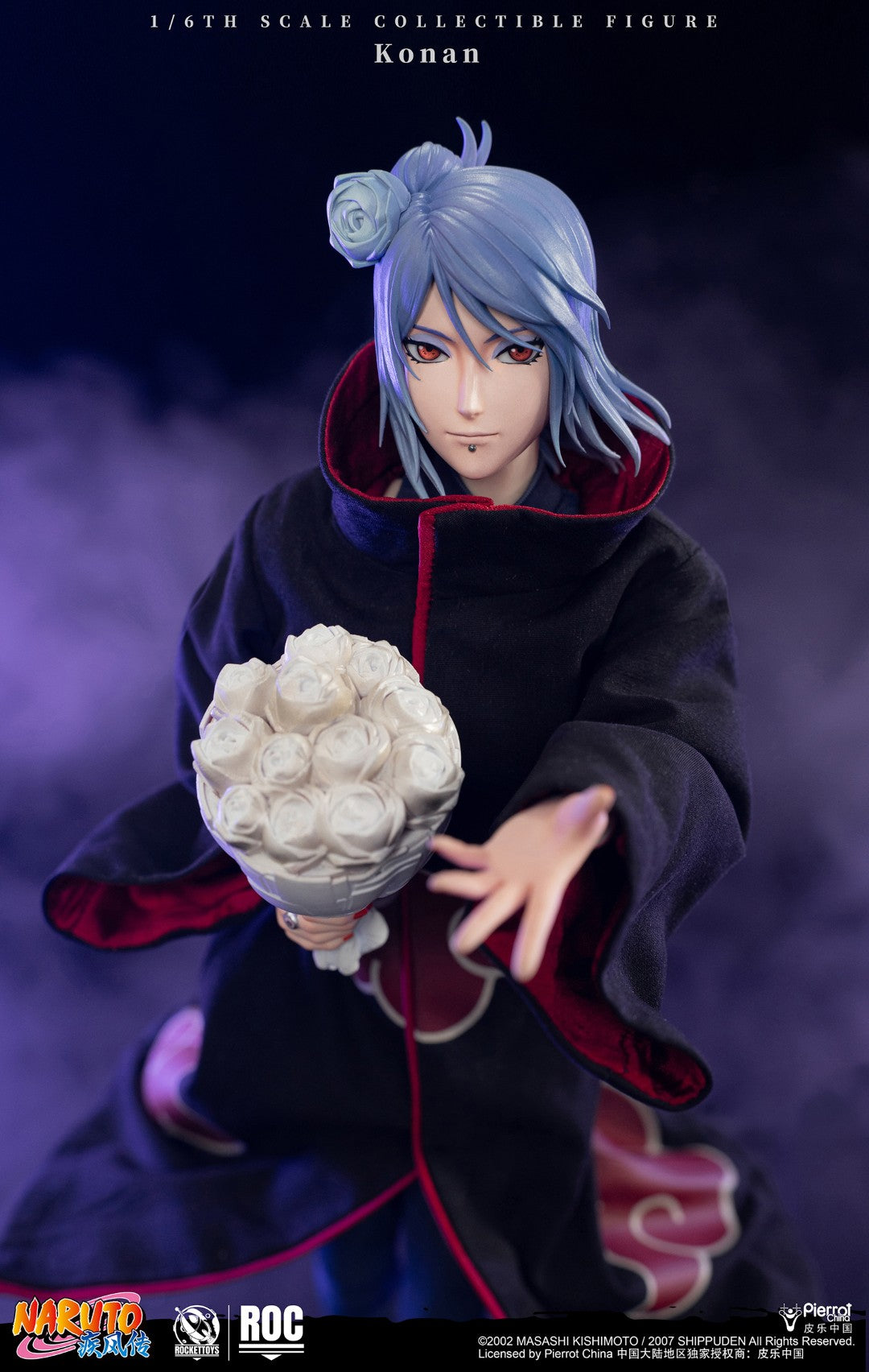 [PREORDER] ROCKET TOYS Konan Xiaonan - Naruto 1/6 Scale Action Figure
