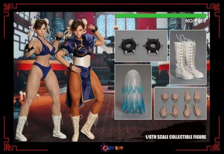 Play Toy P019 Chun-Li 1/6 Scale Figure