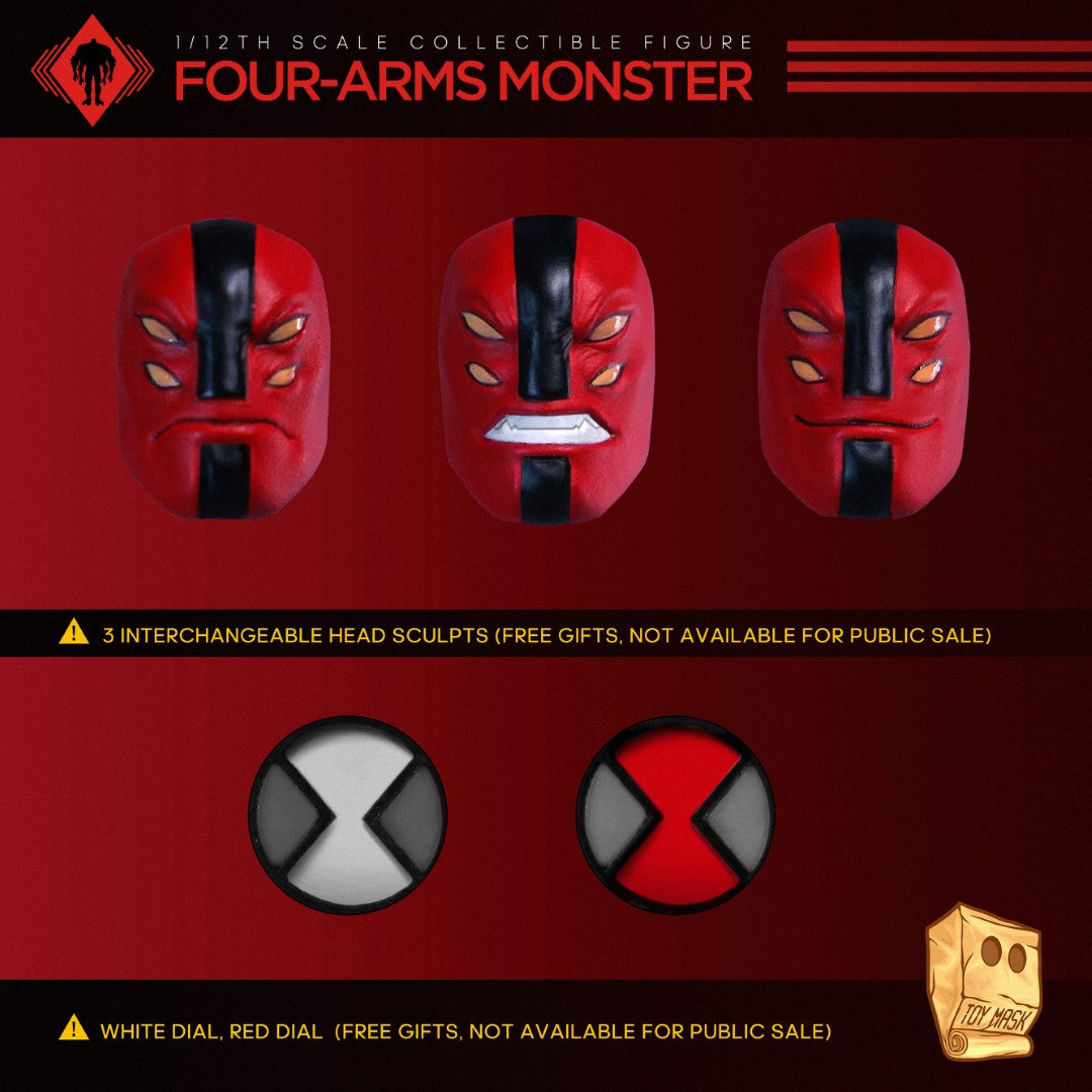 [PREORDER] Dial Hero Four-Arms Monster 1/12 Figure