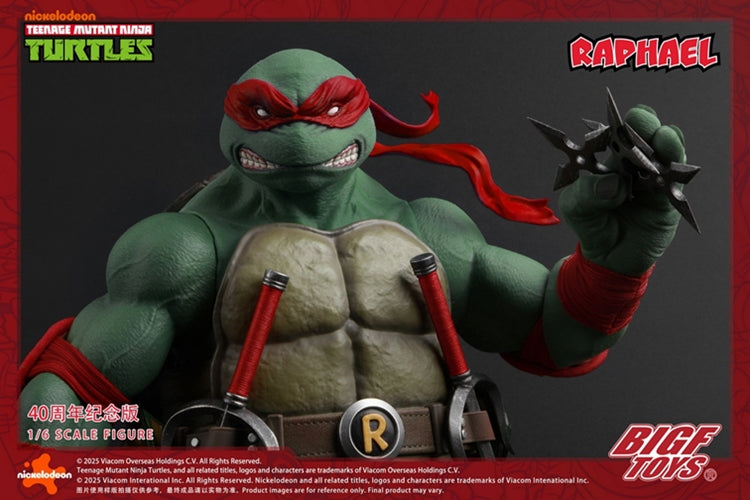 [PREORDER] BIGF Toys Raphael 40th Anniversary 1/6 Scale Figure