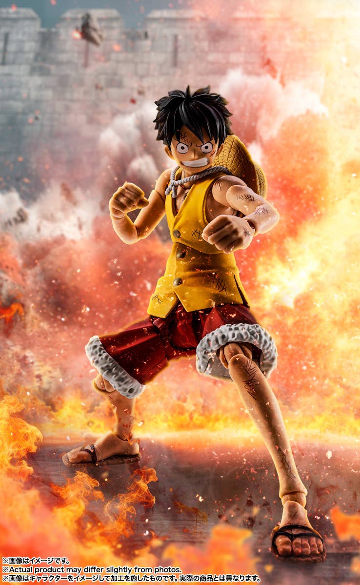 [PREORDER] SH Figuarts Monkey D. Luffy -Summit War of Marineford-