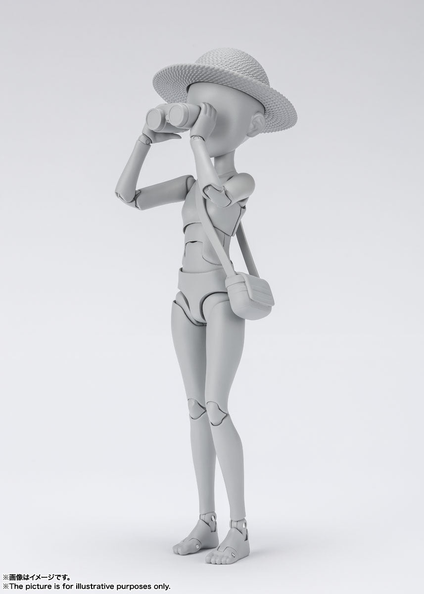 SH Figuarts Body-chan Ken Sugimori Edition DX SET (Gray Color Ver.)