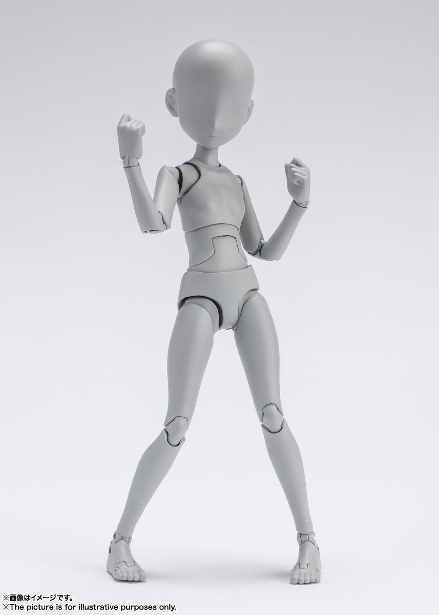 SH Figuarts Body-chan Ken Sugimori Edition DX SET (Gray Color Ver.)