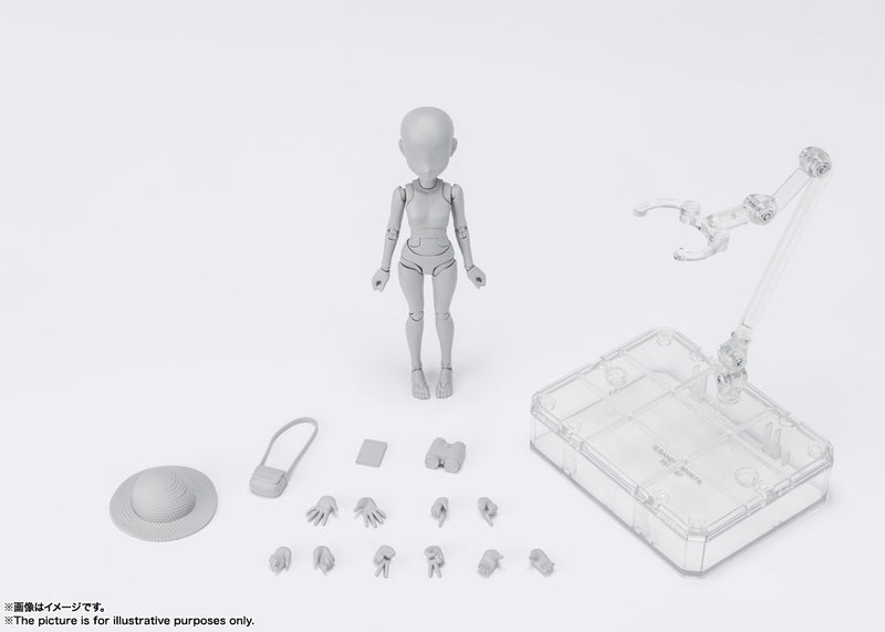 SH Figuarts Body-chan Ken Sugimori Edition DX SET (Gray Color Ver.)