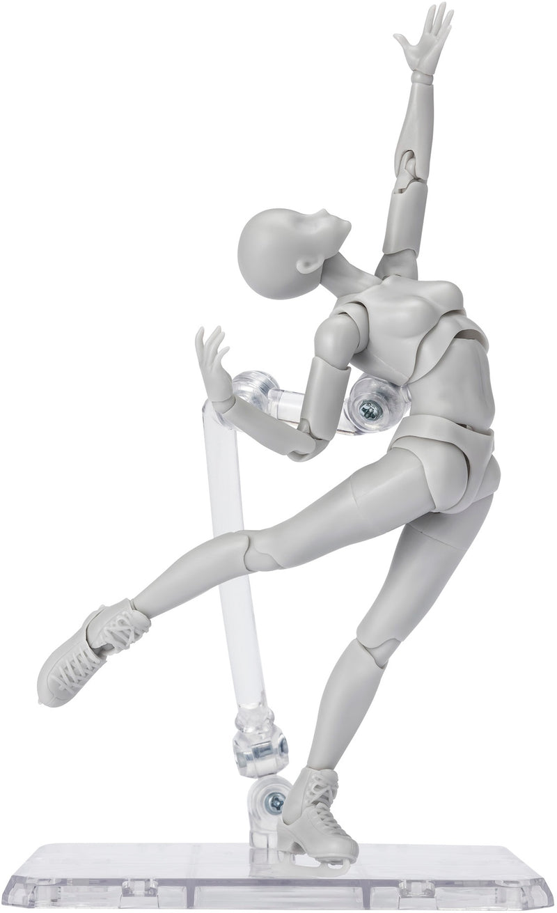 SH Figuarts Body-chan -Sports- Edition DX SET (Gray Color Ver.)