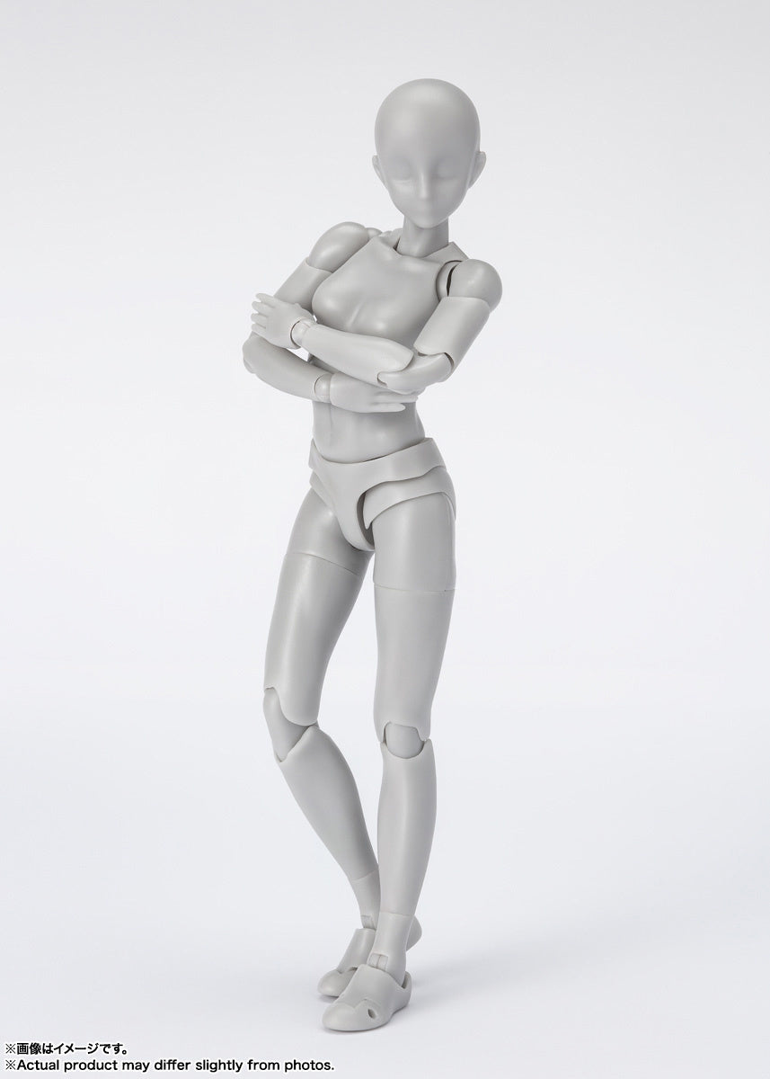 SH Figuarts Body-chan -Sports- Edition DX SET (Gray Color Ver.)