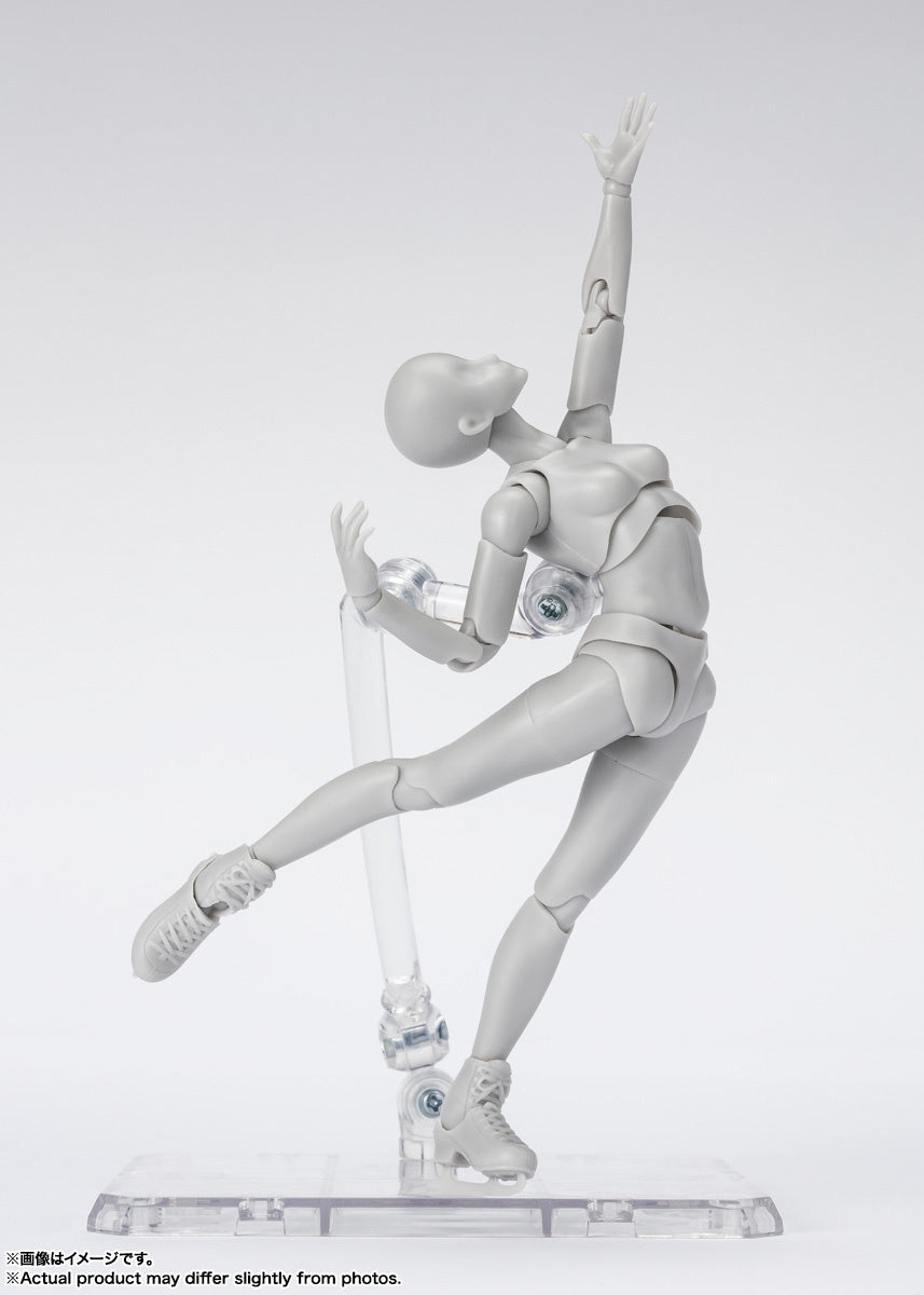 SH Figuarts Body-chan -Sports- Edition DX SET (Gray Color Ver.)