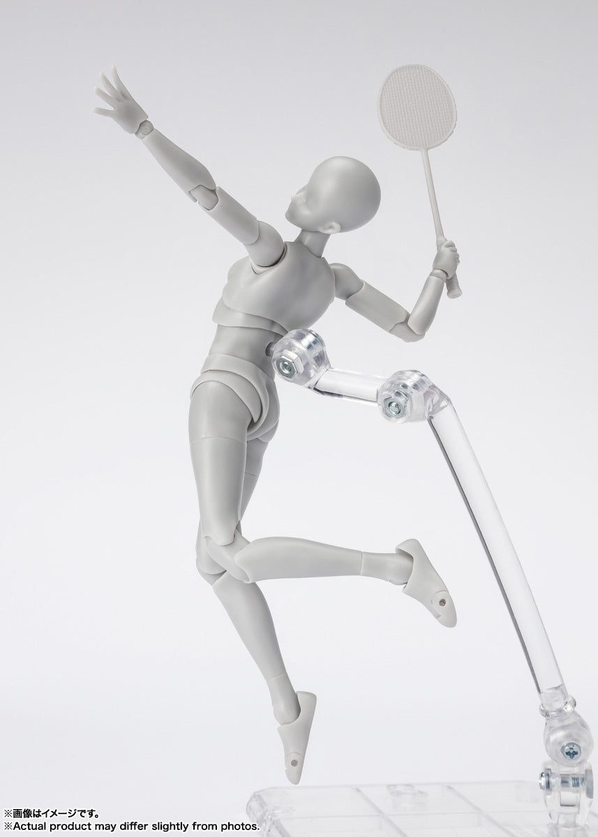 SH Figuarts Body-chan -Sports- Edition DX SET (Gray Color Ver.)