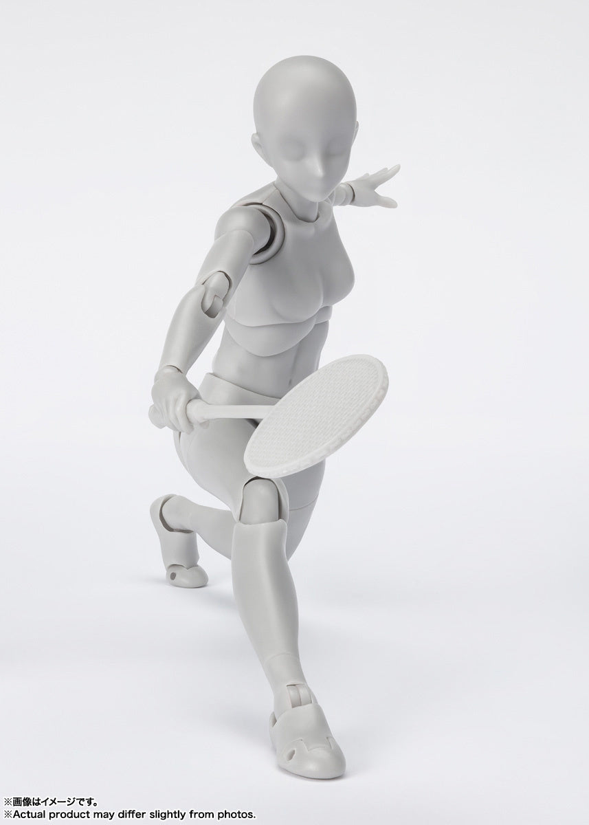 SH Figuarts Body-chan -Sports- Edition DX SET (Gray Color Ver.)