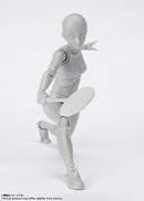 SH Figuarts Body-chan -Sports- Edition DX SET (Gray Color Ver.)