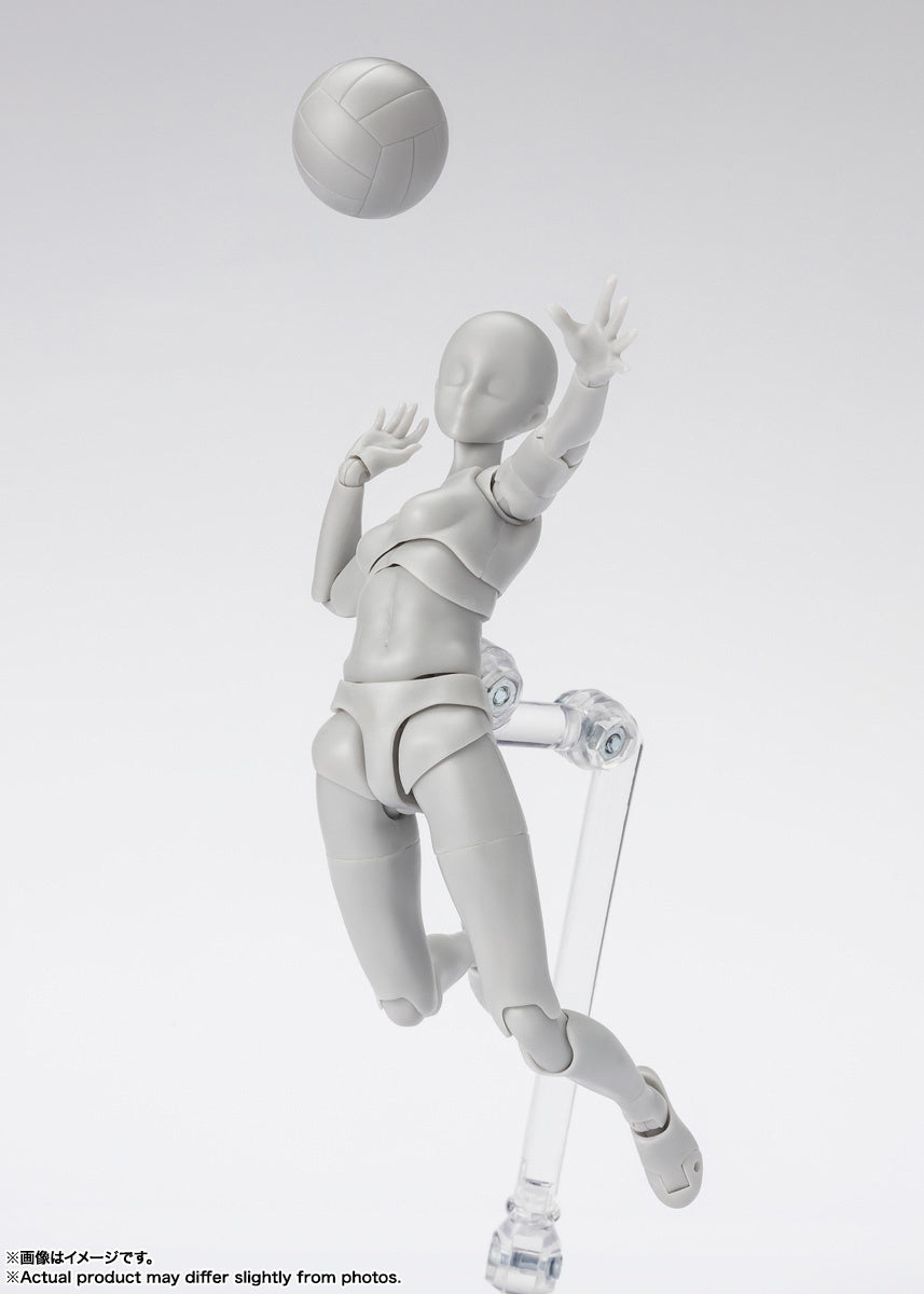 SH Figuarts Body-chan -Sports- Edition DX SET (Gray Color Ver.)