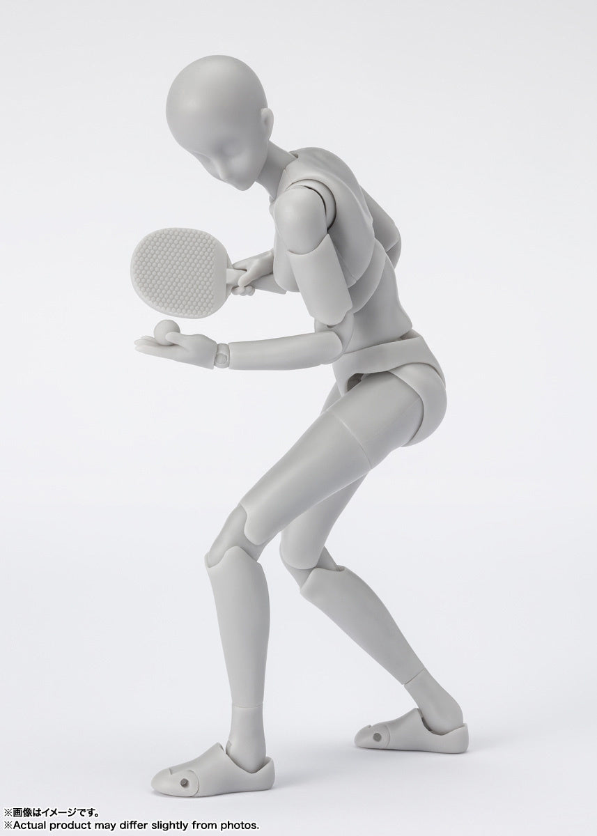 SH Figuarts Body-chan -Sports- Edition DX SET (Gray Color Ver.)