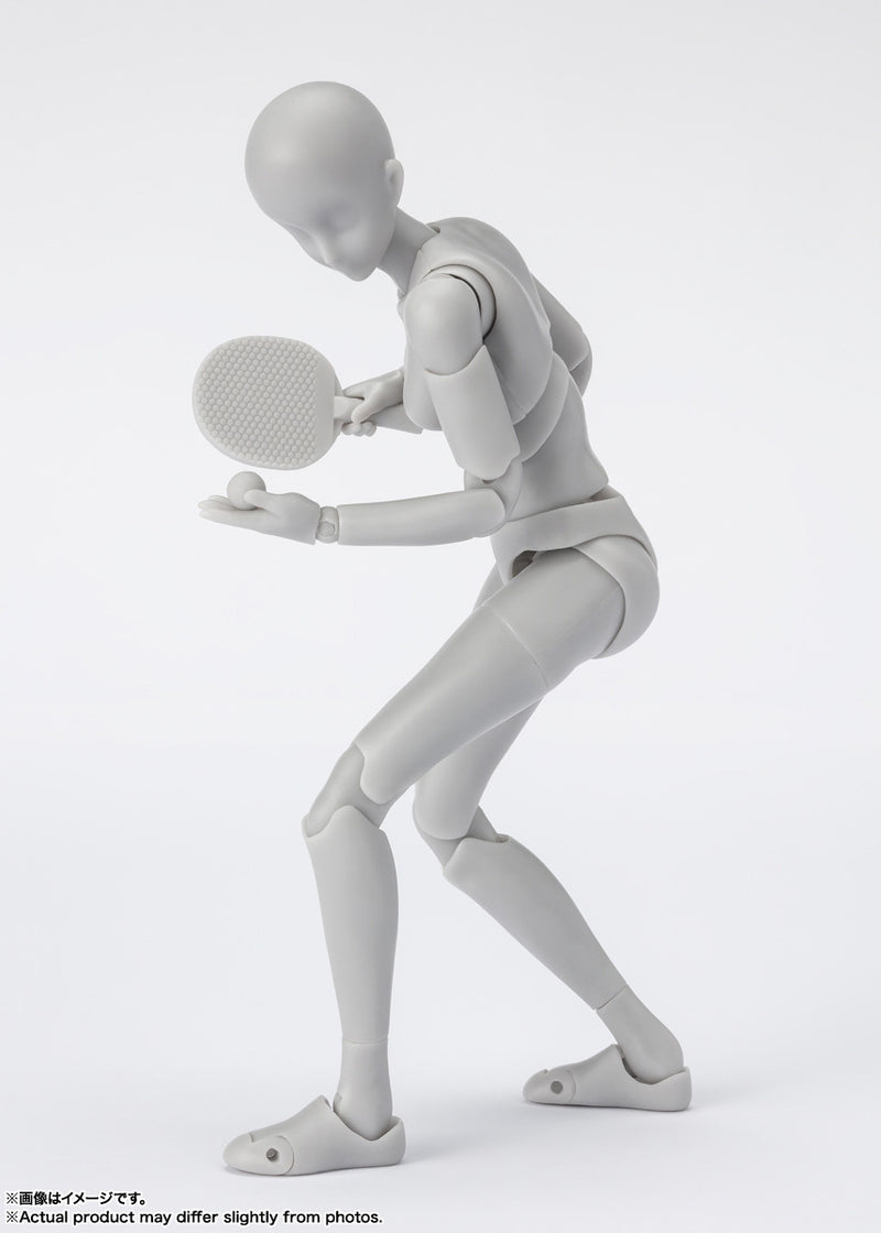 S.H.Figuarts Body-chan Sports Edition DX Set: Gray Color Ver.