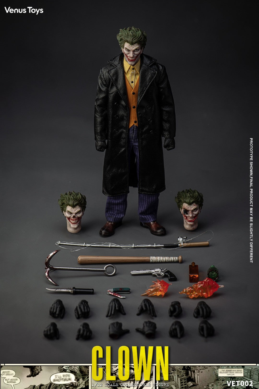 [PREORDER] Venus Toys The Clown 1/12 Scale Action Figure